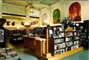 Victoria, BC Canada  MUNRO'S BOOKSTORE~Interior View  4X6 Advertising Postcard