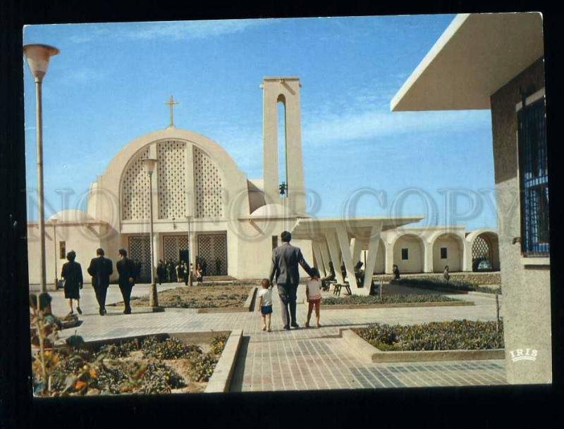 210129 SPAIN SAHARA San Francisco de Asis Church old postcard