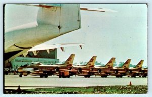R.C.A.F. DAY in CANADA ~ Airplanes GOLDEN HAWKS Caribou Transport   Postcard