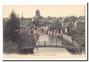 Alencon Old Postcard View Sarthe