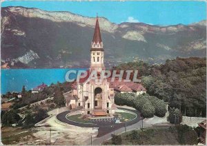 Modern Postcard Annecy Haute Savoie The Visitation Lake and Mount Veyrier
