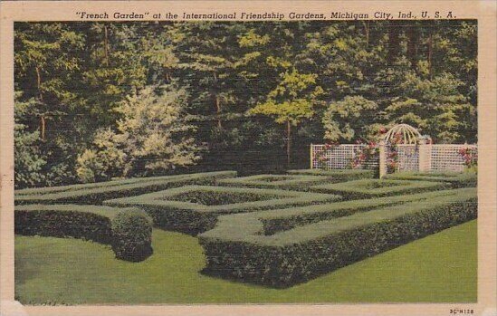 French Garden At The International Friendship Gardens Michigan City Indiana