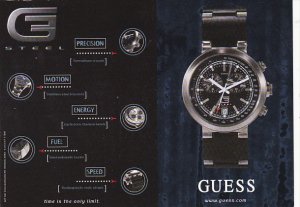 Advertising Guess Watches