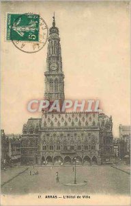 Old Postcard Arras Hotel de Ville