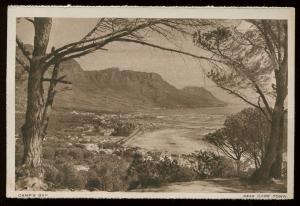 Early Photo Postcard Camp's Bay Near Cape Town South Africa  B4023