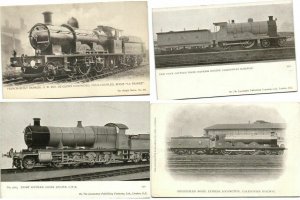 CHEMIN DE FER LOCS RAILWAY TRAINS ROYAUME-UNI 40 CPA Pre-1940 (L3389)