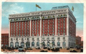 Vintage Postcard 1920's View of The Seelbach Building Louisville Kentucky K. Y.