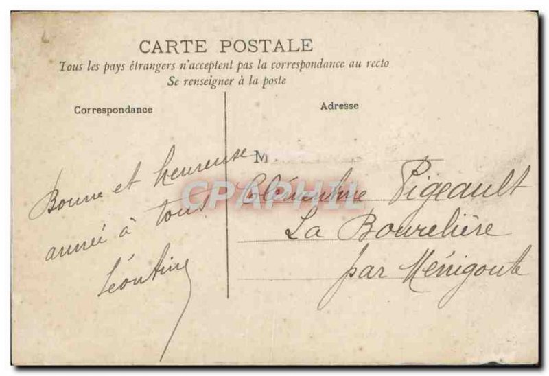 Postcard Fancy Old Man