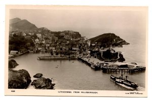 UK - England, Ilfracombe. View from Hillsborough   RPPC