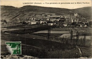 CPA Limonest - Vue Generale et Panorama sur le Mont Verdun (1036594)