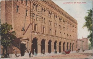 Postcard Auditorium St Paul MN 1908