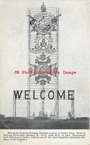 IL, Chicago, Illinois, Knights Templar Emblem