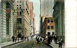 PA - Pittsburgh. 4th Avenue Street Scene