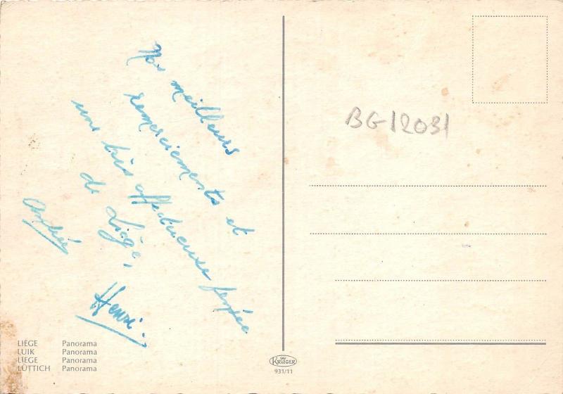 BG12031 liege panorama   belgium