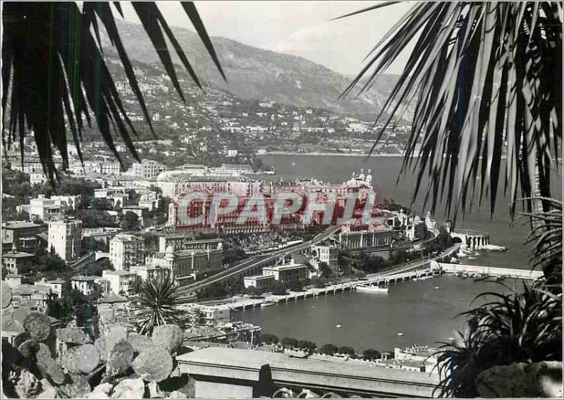 Modern Postcard The French Riviera Monte Carlo Vue generale