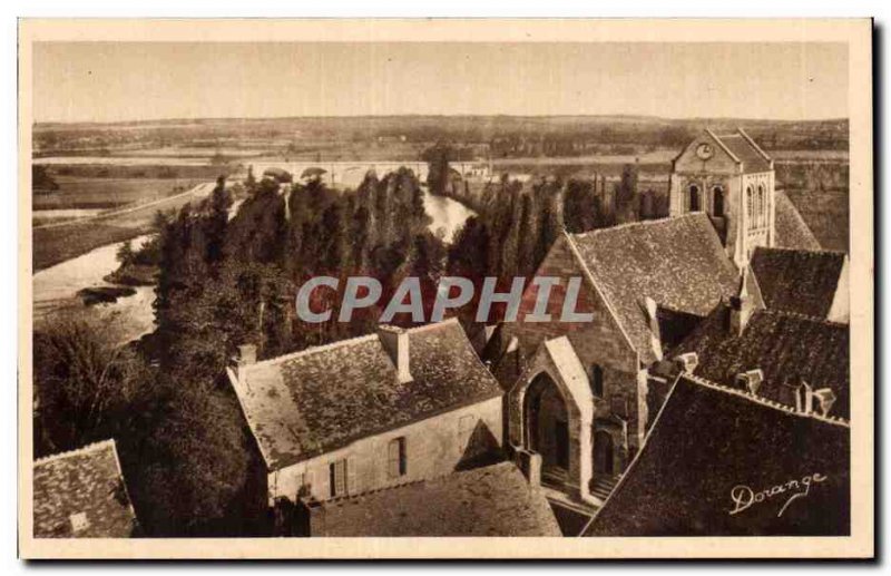 La Roche Posay - The Church and the Valley of the Creuse - Old Postcard