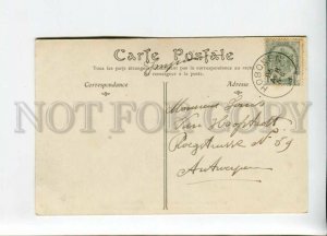 3156726 1908 AUTOGRAPH Coach on Motorcycle HUYBRECHTS cyclist