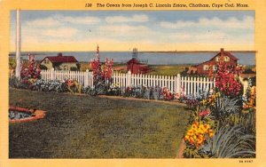 The Ocean from Joseph C. Lincoln Estate in Chatham, Massachusetts Wind Mill.