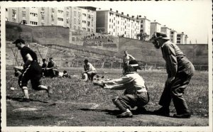 US Army WWII 88th Division Baseball Team in Italy Real Photo Postcard #1