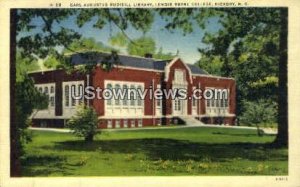 Carl Augustus Rudisill Library - Hickory, North Carolina NC  