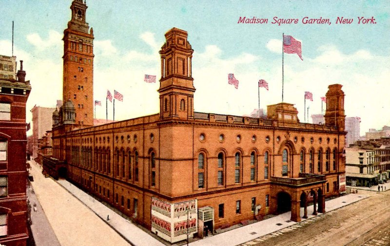 NY - New York City. Madison Square Garden