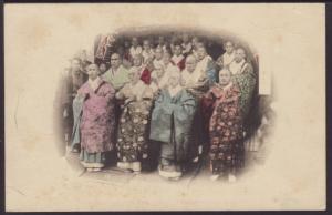 Japanese Men Postcard