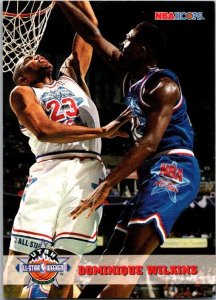 1994 NBA Basketball Card Dominique Wilkins Utah Jazz sk20179