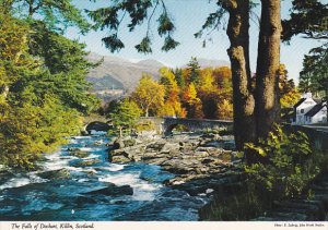 Scotland The Falls of Dochart Killin