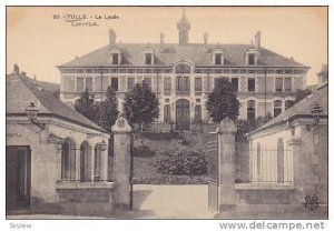 Le Lycee, Entrance, Tulle (Corrèze), France, 1900-1910s