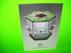 RULETA COLOUR DE LUXE By OPER COIN ORIGINAL NOS GAMBLING COIN-OP SALES FLYER