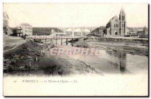 Wimereux - La Riviere and & # 39Eglise - Old Postcard