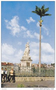 FORT DE FRANCE, Martinique, France, 1940-1960's; Empress Josephine Statue