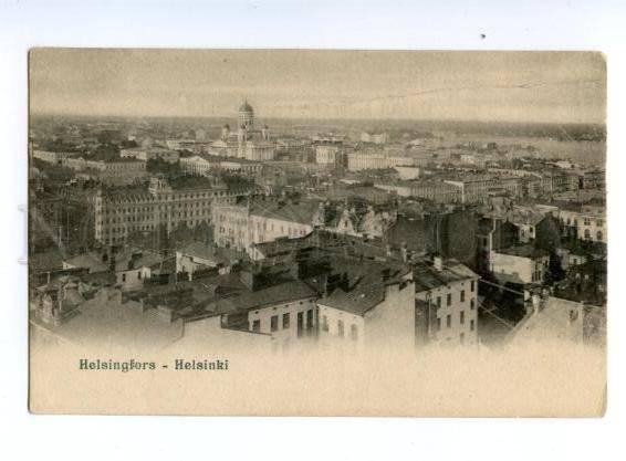 137956 Finland HELSINKI General View Cathedral Vintage PC