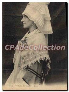 Old Postcard Costume Normand