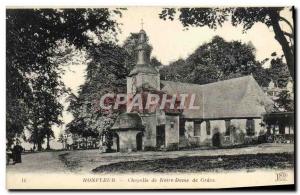 Postcard Honfleur Old Chapel of Our Lady of Grace