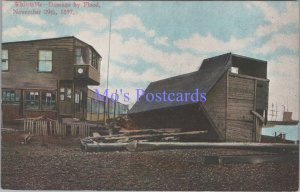 Kent Postcard - Whitstable Damage By Flood, November 29th 1897 - RS37714