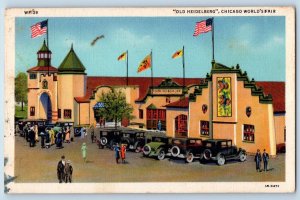 c1933's Old Heildelberg Chicago World Fair Exposition Chicago Illinois Postcard