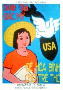 REMEMBER VIETNAM: Defeat The US Enemy Propaganda Postcard.