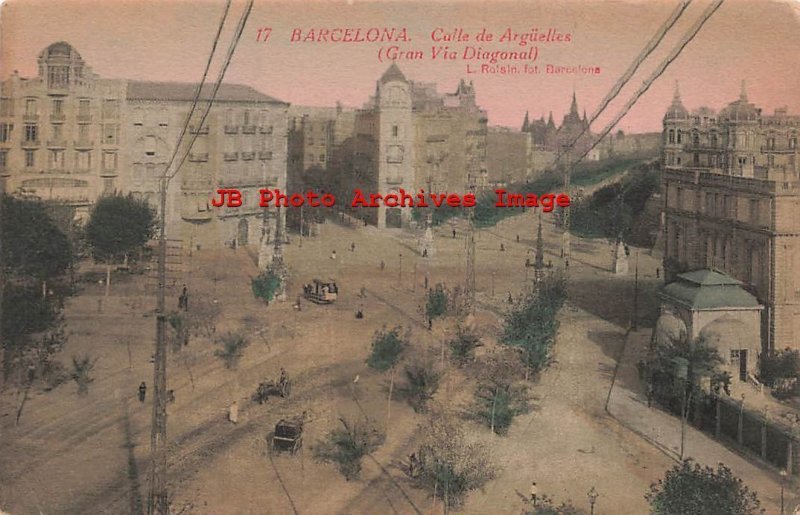 Spain, Barcelona, Calle de Arguelles, Gran Via Diagonal, No 17