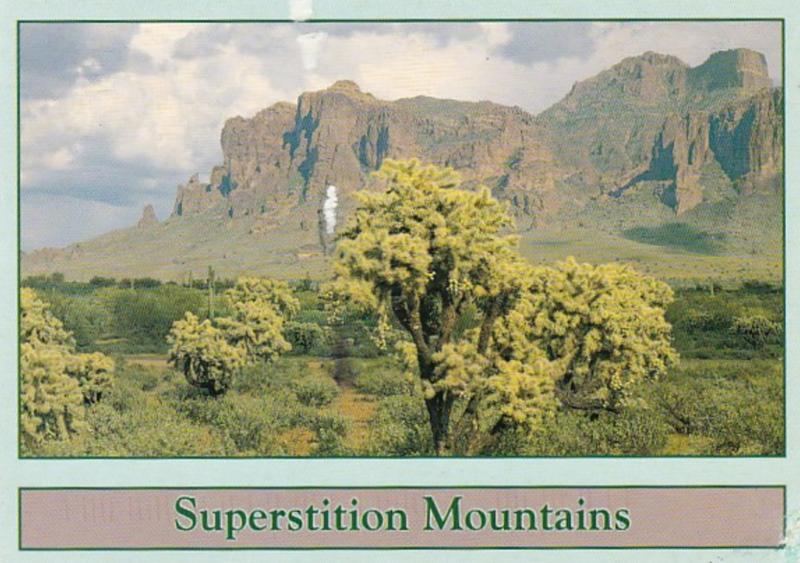 Arizona Superstition Mountains 1996