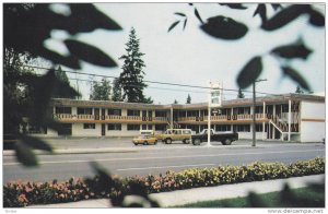 Fountain Motor Motel, Quesnel, British Columbia, Canada, 40-60s