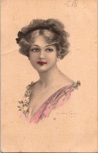 Victorian Woman, signed Rachael Gunn