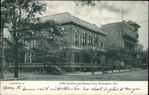 Birmingham Alabama AL Southern and Athletic Club Vintage Postcard