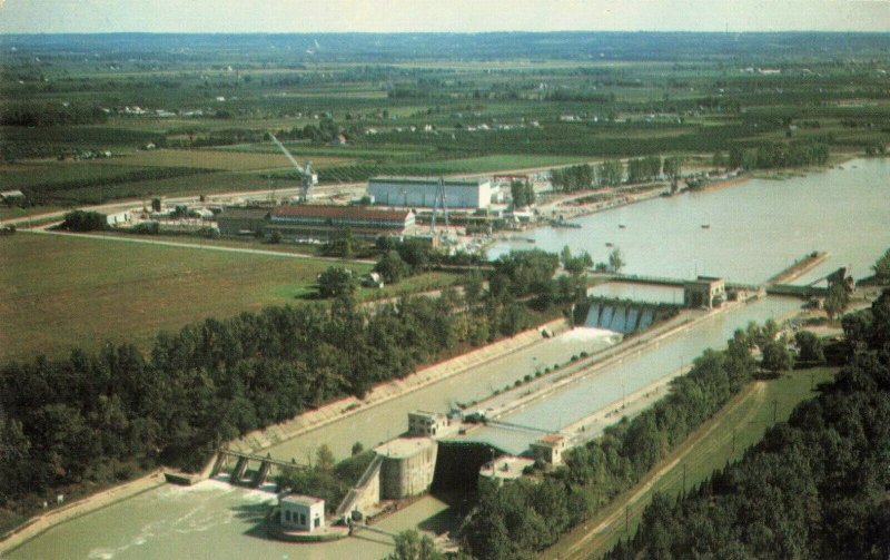 Postcard Welland Canal Port Weller Ontario Canada 