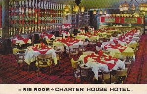 Ohio Cleveland Charter House Hotel Rib Room 1908