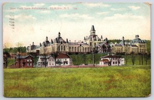 Elmira NY-New York, 1909 New York State Reformatory Grounds Vintage Postcard