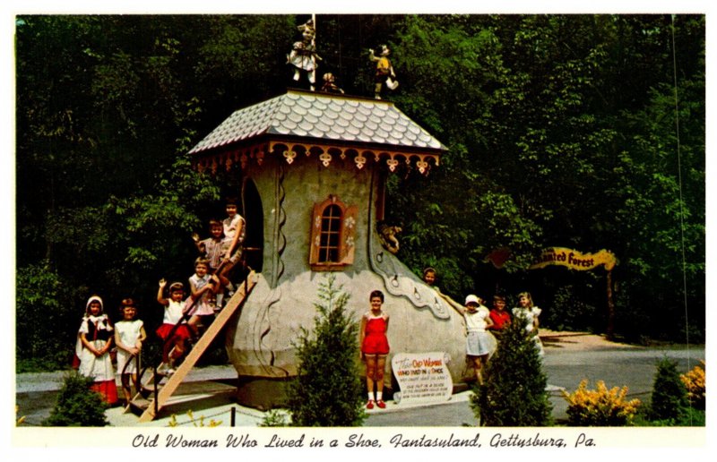 Pennsylvania  Gettysburg The Old Woman in the Shoe  Fantasyland