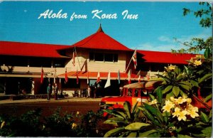 Aloha from Kona Inn Kailua Kona Hawaii Postcard