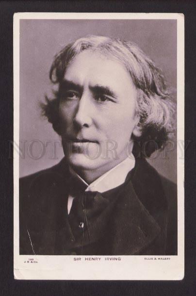 077885 HENRY IRVING English ACTOR & Director Vintage PHOTO