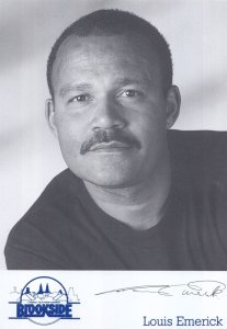 Louis Emerick Printed But Hand Signed Apperance Brookside Cast Card Photo